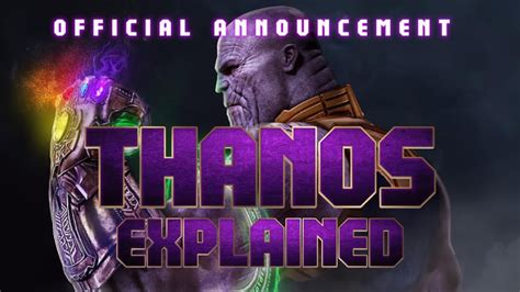 thanos thanos|thanos explained.